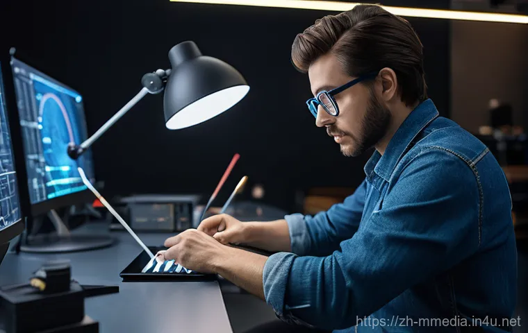 멀티미디어 제작에서 팀워크의 중요성 - **Prompt 1: Dynamic Creative Collaboration**
    A diverse team of five creative professionals, male...