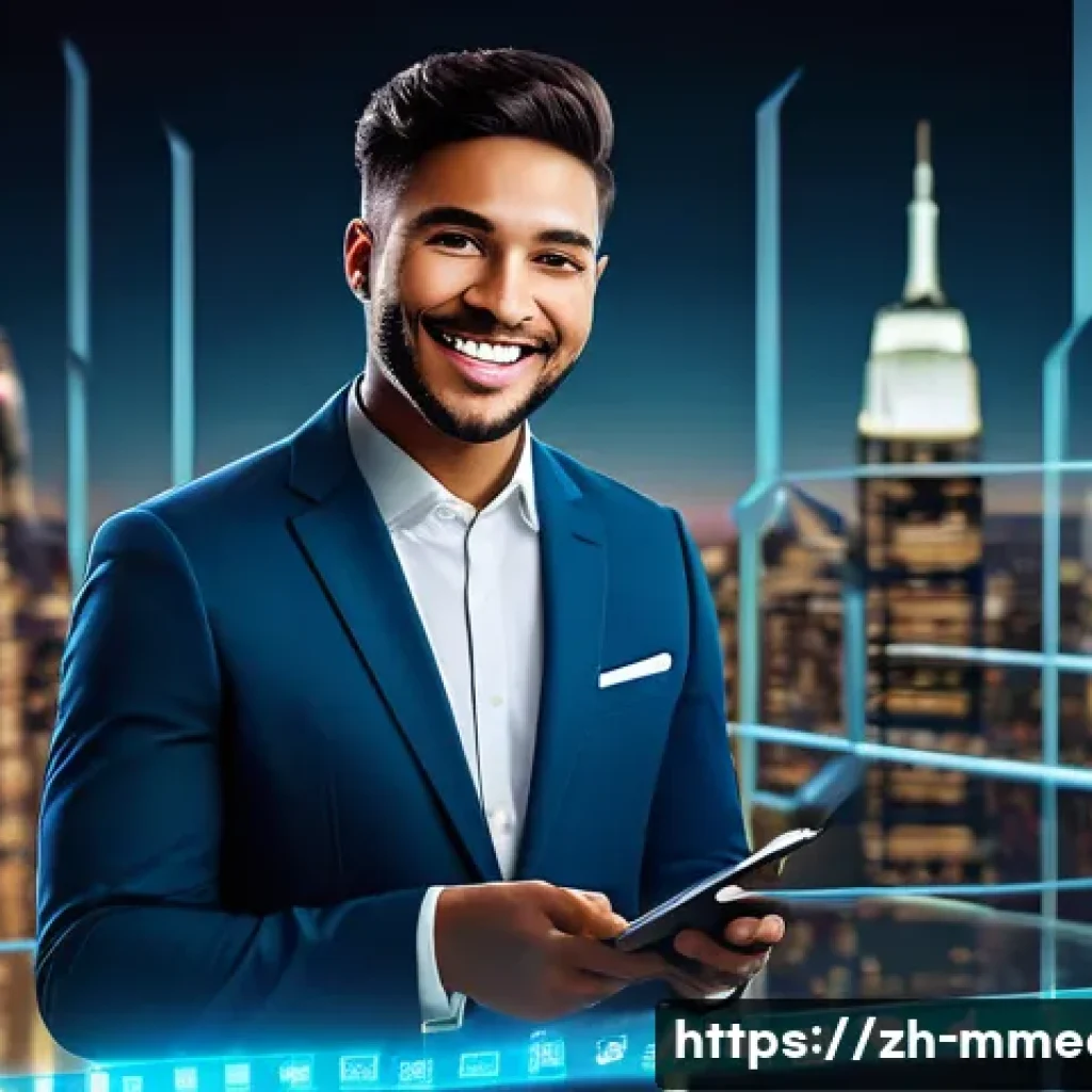 멀티미디어 콘텐츠 제작 자격증 취득 방법 - **Prompt:** A vibrant digital illustration depicting a diverse, smiling young professional, in their...