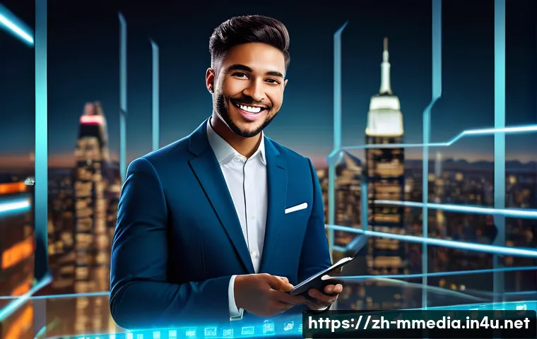 멀티미디어 콘텐츠 제작 자격증 취득 방법 - **Prompt:** A vibrant digital illustration depicting a diverse, smiling young professional, in their...